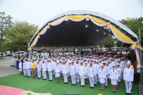 ไฟล์แนบ กปภ.สาขาประจวบคีรีขันธ์ ร่วมพิธีวางพานพุ่มดอกไม้ถวายบังคม และพิธีเจริญพระพุทธมนต์ ทำบุญตักบาตรถวายพระราชกุศล เนื่องในวัน สมเด็จพระเจ้าตากสินมหาราช