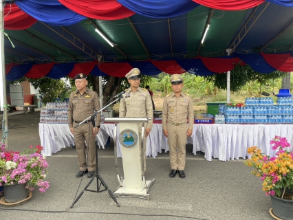 ไฟล์แนบ กปภ.สาขาขลุง มอบน้ำดื่มตราสัญลักษณ์ กปภ. ให้แก่ศูนย์ปฏิบัติการร่วมป้องกันและลดอุบัติเหตุทางถนนช่วงเทศกาลปีใหม่ พ.ศ.2568 จำนวน 360 ขวด