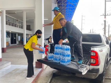 ไฟล์แนบ การประปาส่วนภูมิภาคสาขาระโนด สนับสนุนน้ำดื่มบรรจุขวด ตราสัญลักษณ์ กปภ.