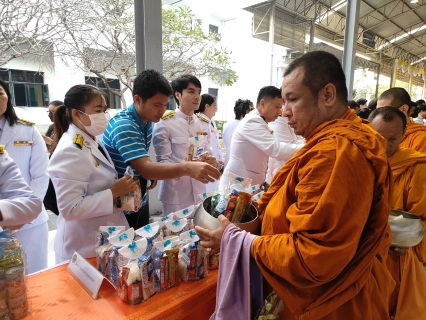 ไฟล์แนบ กปภ.สาขาสมุทรสาคร (พ) เข้าร่วมพิธีเจริญพระพุทธมนต์และทำบุญตักบาตรถวายพระกุศล 