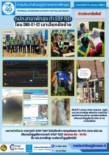 ไฟล์แนบ กปภ.สาขาพัทลุง ทำ Step Test โซน DMA-01-02 เขาเจียกฝั่งซ้าย เพื่อระดมหาน้ำสูญเสีย