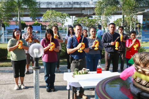 ไฟล์แนบ การประปาส่วนภูมิภาคสาขาประจวบคีรีขันธ์ จัดพิธีทำบุญสำนักงานและเจริญพระพุทธมนต์ประจำปี 2568