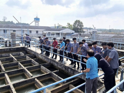 ไฟล์แนบ กปภ.ข. 4 ร่วมกับ กปภ.สาขาสุราษฎร์ธานี (ชั้นพิเศษ) จัดกิจกรรมเปิดบ้าน PWA Open House 2568 ต้อนรับนักศึกษาดูงาน จากวิทยาลัยเทคนิคสุราษฎร์ธานี