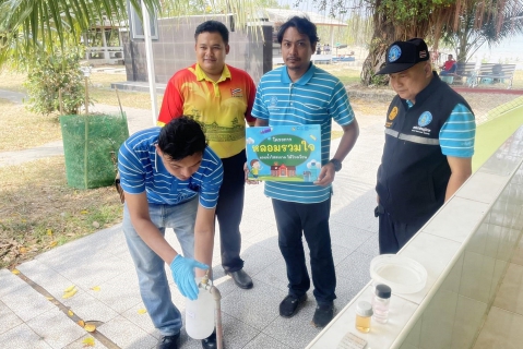 ไฟล์แนบ กปภ.สาขาระนอง สานต่อโครงการหลอมรวมใจ มอบน้ำใสสะอาดให้โรงเรียน ระยะที่ 2 ประจำปี 2568