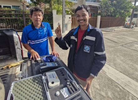 ไฟล์แนบ กปภ.สาขาภูเก็ต นำทีมลงพื้นที่ บริเวณ หมู่บ้านศุภาลัยเอสเซ้นส์ ต.ศรีสุนทร อ.ถลาง จ.ภูเก็ต เพื่อดำเนินการตรวจสอบคุณภาพน้ำ