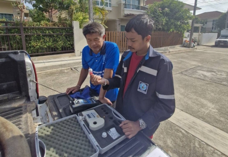 ไฟล์แนบ กปภ.สาขาภูเก็ต นำทีมลงพื้นที่ บริเวณ หมู่บ้านศุภาลัยเอสเซ้นส์ ต.ศรีสุนทร อ.ถลาง จ.ภูเก็ต เพื่อดำเนินการตรวจสอบคุณภาพน้ำ