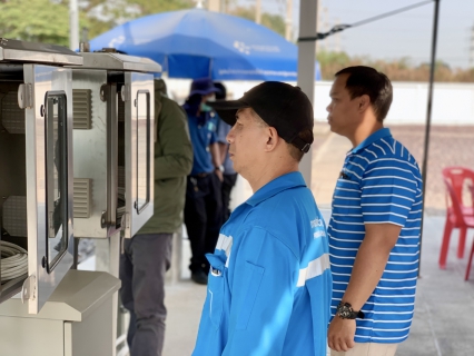 ไฟล์แนบ กปภ.สาขาอ้อมน้อย ร่วมตรวจสอบและทดสอบความเที่ยงตรงของมาตรวัดน้ำหลัก ครั้งที่ 1 ประจำปี 2568