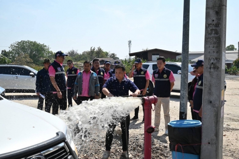 ไฟล์แนบ กปภ.สาขาพนัสนิคม ร่วมกับเทศบาลตำบลดอนหัวฬ่อ ตรวจสอบความพร้อมการใช้งานหัวดับเพลิง