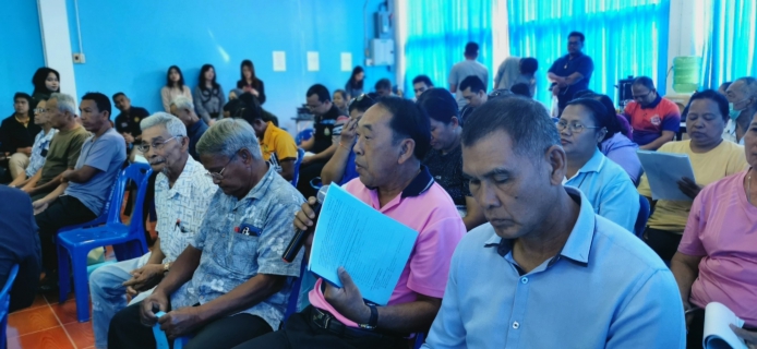 ไฟล์แนบ กปภ.สาขาสุราษฎร์ธานี (ชั้นพิเศษ) ร่วมประชุมรับฟังความคิดเห็น โครงการจัดการพลังงานไฟฟ้าจากระบบผลิตไฟฟ้าพลังงานแสงอาทิตย์ที่ติดตั้งบนหลังคา (Solar Rooftop) การประปาส่วนภูมิภาค โรงกรองน้ำบ้านนาทราย