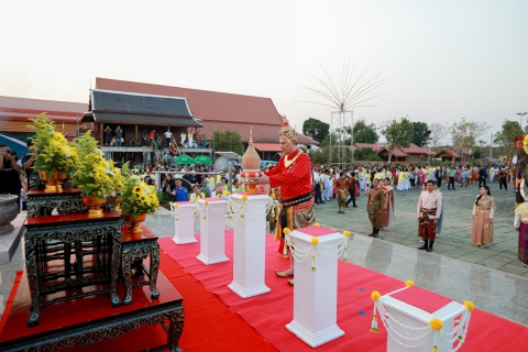 ไฟล์แนบ กปภ.สาขากำแพงเพชร ร่วมใจจัดทำพนมเบี้ยเพื่อถวายเป็นพุทธบูชา เนื่องในวันมาฆบูชา