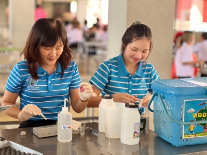 ไฟล์แนบ กปภ.สาขาอ้อมน้อย ร่วมจัดกิจกรรมโครงการ หลอมรวมใจ มอบน้ำใสสะอาดให้โรงเรียน ประจำปี 2568