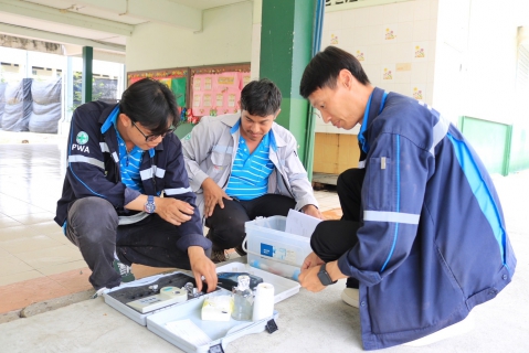 ไฟล์แนบ กปภ.สาขาปทุมธานี(พ) สานต่อโครงการ"หลอมรวมใจ มอบน้ำใสสะอาดให้โรงเรียน" ระยะที่ 2 ประจำปี 2568 