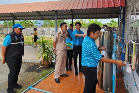 ไฟล์แนบ กปภ.สาขาธัญบุรี ดำเนินโครงการ หลอมรวมใจ มอบน้ำใสสะอาดให้โรงเรียน" ระยะที่ 2 ปีงบประมาณ 2568