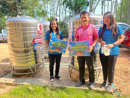 ไฟล์แนบ กปภ.สาขาตราดร่วมกับ งานควบคุมคุณภาพน้ำ 2 (LAB CLUSTER จันทบุรี) กปภ.ข.1ตรวจสอบคุณภาพน้ำในโรงเรียน สานต่อ โครงการ หลอมรวมใจ มอบน้ำใสสะอาดให้โรงเรียน" ระยะที่ 2 ปีงบประมาณ 2568 