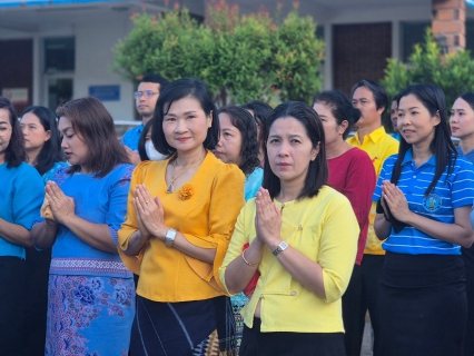 ไฟล์แนบ ผจก.กปภ. (พ) สาขาสุราษฎร์ฯ พร้อมพนักงาน ร่วมพิธีทำบุญตักบาตร เนื่องในโอกาสวันคล้ายวันสถาปนา กปภ. ครบรอบ 46 ปี