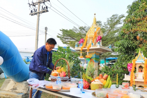 ไฟล์แนบ กปภ.สาขาปทุมธานี(พ) จัดพิธีทำบุญตักบาตร ถวายจตุปัจจัยไทยธรรม เนื่องในวันคล้ายวันสถาปนา กปภ. ครบรอบ 46 ปี