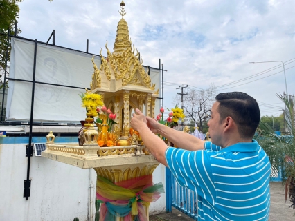 ไฟล์แนบ กปภ.สาขาตาก ร่วมกันถวายเครื่องสักการะองค์พระแม่ธรณีวิสุทธิสรรพ สักขีบารมีธำรงชล เนื่องในวันสถาปนา กปภ. ครบรอบ 46 ปี