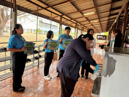 ไฟล์แนบ กปภ.สาขาสระแก้ว ร่วมกับ กปภ.เขต 1 ตรวจสอบคุณภาพน้ำในโรงเรียน สานต่อ โครงการ หลอมรวมใจ มอบน้ำใสสะอาดให้โรงเรียน" ระยะที่ 2 ปีงบประมาณ 2568 