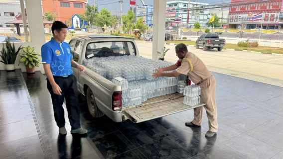 ไฟล์แนบ กปภ.สาขาสมุทรสาคร (พ) สนับสนุนน้ำดื่มบรรจุขวดให้กับแขวงทางหลวงสมุทรสาคร สำนักงานทางหลวงที่ 13 (กรุงเทพ) กรมทางหลวง 