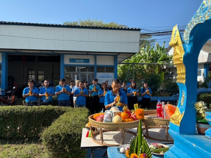 ไฟล์แนบ การประปาส่วนภูมิภาคสาขาอุตรดิตถ์ จัดพิธีสักการะบูชาพระแม่ธรณีและศาลพระภูมิเจ้าที่ เนื่องในโอกาสวันคล้ายวันสถาปนา การประปาส่วนภูมิภาค ครบรอบ 46 ปี 