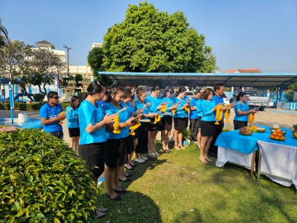 ไฟล์แนบ การประปาส่วนภูมิภาคสาขาปราณบุรี จัดพิธีสักการะบูชาพระแม่ธรณี ศาลพระภูมิเจ้าที่และสิ่งศักดิ์สิทธิ์  เนื่องในโอกาสวันคล้ายวันสถาปนา กปภ.ครบรอบ 46 ปี