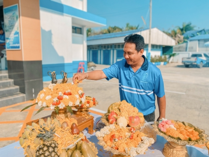 ไฟล์แนบ กปภ.สาขากุยบุรี จัดพิธีสักการะสิ่งศักดิ์สิทธิ์ เนื่องในโอกาสวันคล้ายวันสถาปนา กปภ. ครบรอบ 46 ปี