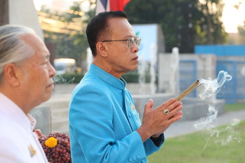 ไฟล์แนบ กปภ.ข.6 ร่วมพิธีบวงสรวงท่านเวสสุวรรณเทพ และพระแม่ธรณี เนื่องในโอกาสวันสถาปนา กปภ. 46 ปี 