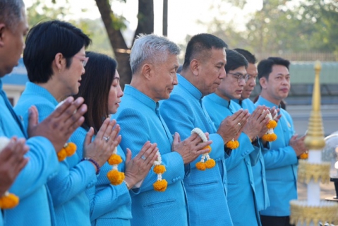 ไฟล์แนบ กปภ.ข.6 ร่วมพิธีบวงสรวงท่านเวสสุวรรณเทพ และพระแม่ธรณี เนื่องในโอกาสวันสถาปนา กปภ. 46 ปี 