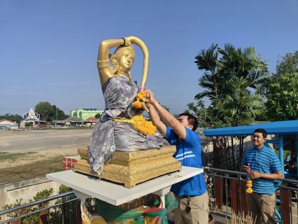 ไฟล์แนบ กปภ.สาขาสมุทรสาคร (พ) จัดพิธีไหว้สักการะพระแม่ธรณี เนื่องในวันคล้ายวันสถาปนา ครบรอบ 46 ปี กปภ. ประจำปี 2568