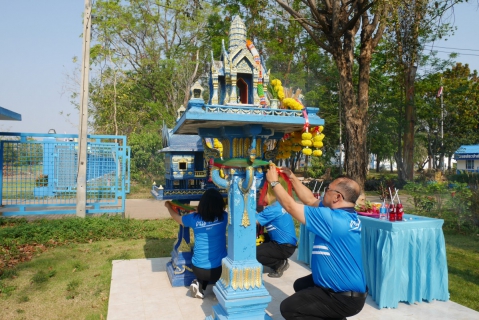 ไฟล์แนบ กปภ.สาขาปักธงชัย ร่วมกันสักการะศาลพระภูมิ สิ่งศักดิ์สิทธิ์ และพระแม่ธรณี เนื่องในวันคล้ายวันสถาปนา กปภ. ครบรอบ 46 ปี