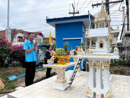 ไฟล์แนบ กปภ.สาขาศรีราชา  จัดพิธีไหว้สักการะพระแม่ธรณีฯ เนื่องในวันคล้ายวันสถาปนาครบรอบ 46 ปี