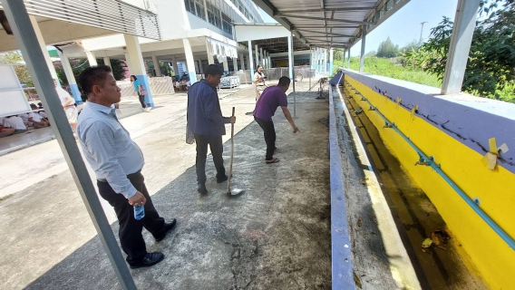 ไฟล์แนบ กปภ.สาขาปราณบุรี ลงพื้นที่ตรวจสอบระบบท่อภายในให้กับโรงเรียนเทศบาลปราณบุรี (บ้านปลายน้ำ)