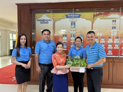ไฟล์แนบ การประปาส่วนภูมิภาคสาขากระนวน เข้าพบนายกเทศมนตรีเมืองกระนวน เพื่อมอบผักในโครงการ บ้านนี้มีรัก ปลูกผักกินเอง