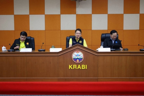 ไฟล์แนบ รองเลขาธิการ สทนช.ลงพื้นที่กระบี่ และเยียมชมสถานีระบบผลิตน้ำ และแหล่งน้ำสำรอง ของการประปาส่วนภูมิภาคสาขากระบี่ เพื่อติดตามการแก้ไขป้ญหาภัยแล้ง