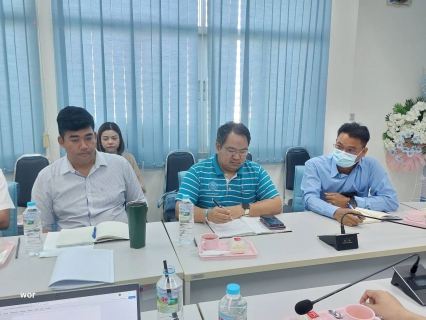 ไฟล์แนบ กปภ.สาขารังสิต(พ) ติดตามผลและประชุมหารือในการประชาสัมพันธ์หยุดจ่ายน้ำการหยุดจ่ายน้ำ เพื่อดำเนินการถอดรื้อและติดตั้งเครื่องดักขยะตะแกรงละเอียด Band Screen