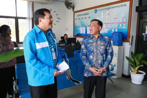ไฟล์แนบ กปภ.สาขานราธิวาส ต้อนรับคณะกรรมการตรวจประเมินการรักษามาตรฐานศูนย์ราชการสะดวก (GECC) 