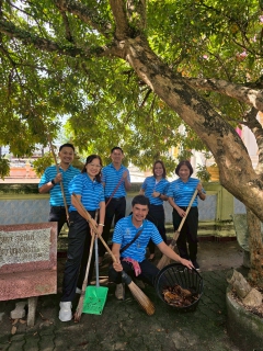 ไฟล์แนบ การประปาส่วนภูมิภาคสาขาพัทลุงจัดกิจกรรมจิตอาสาบำเพ็ญสาธารณประโยชน์ เนื่องในวันข้าราชการพลเรือน พ.ศ. 2568 ณ วัดประดู่หอม อำเภอเมืองพัทลุง จังหวัดพัทลุง