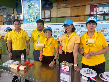ไฟล์แนบ กปภ.สาขารังสิต(พ) เข้าร่วมกิจกรรมจิตอาสา "เราทำความดี ด้วยหัวใจ" เนื่องในวันฉัตรมงคล ณ โรงเรียนวัดเปรมประชากร ต.บางพูน อ.เมือง จ.ปทุมธานี