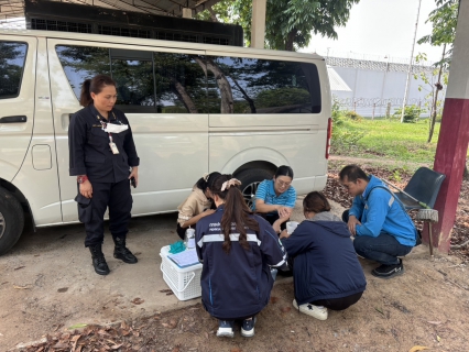 ไฟล์แนบ เก็บตัวอย่างน้ำเรือนจำจังหวัดมหาสารคาม
