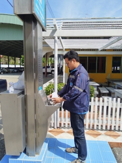 ไฟล์แนบ กปภ.สาขาราชบุรี ลงพื้นที่เก็บตัวอย่างน้ำ และตรวจสอบคุณภาพน้ำ ประจำเดือน พฤษภาคม 2568