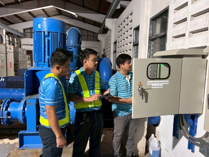 ไฟล์แนบ กปภ.สาขาพนัสนิคม ร่วมโครงการ STEP TEST LEAK รั่ว ไม่หลีกเลี่ยง ปี 2568 ลงพื้นที่ทำ Step Test DMA ค้นหาท่อแตกรั่ว