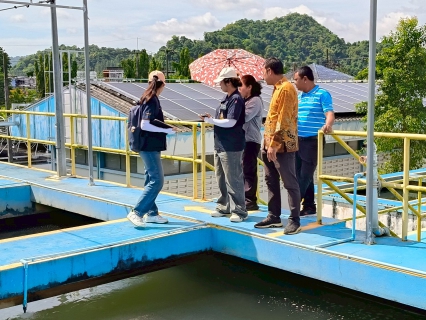 ไฟล์แนบ สำนักงานสาธารณสุขจังหวัดนครศรีธรรมราช (กลุ่มงานอนามัยสิ่งแวดล้อมและอาชีวอนามัย) นำนักศึกษาฝึกงานเข้าศึกษากระบวนการทำงานของระบบประปา ณ การประปาส่วนภูมิภาคสาขาทุ่งสง
