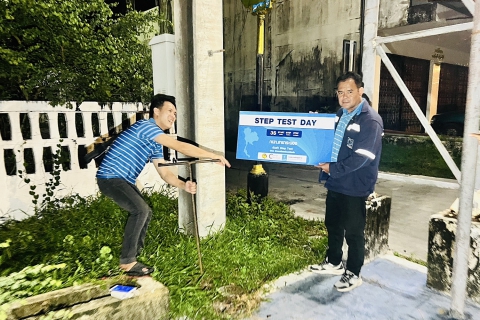 ไฟล์แนบ กปภ.สาขาระนอง ลงพื้นที่ค้นหาท่อรั่วตามโครงการ Step Test Day SEASON 2 ปี 2568 ครั้งที่ 2