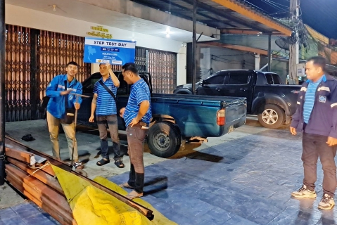 ไฟล์แนบ กปภ.สาขาระนอง ลงพื้นที่ค้นหาท่อรั่วตามโครงการ Step Test Day SEASON 2 ปี 2568 ครั้งที่ 2