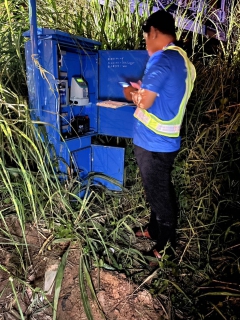 ไฟล์แนบ กปภ.สาขาบ้านฉาง จัดกิจกรรม STEP TEST "LEAK รั่ว ไม่หลีกเลี่ยง" ปี 2568 ครั้งที่ 2 เพื่อลดน้ำสูญเสียเชิงรุก