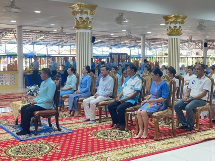 ไฟล์แนบ กปภ.สาขาภูเก็ต ร่วมพิธีเจริญพระพุทธมนต์และตักบาตรถวายพระกุศล เฉลิมพระเกียรติสมเด็จพระเจ้าลูกยาเธอ เจ้าฟ้าทีปังกรรัศมีโชติ มหาวชิโรตตมางกูร สิริวิบูลยราชกุมาร เนื่องในโอกาสวันคล้ายวันประสูติ 29 เมษายน 2568
