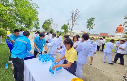 ไฟล์แนบ กปภ.สาขาปทุมธานี(พ) ร่วมพิธีปลูก พระศรีมหาโพธิทศมราชบพิตร พร้อมสนับสนุนน้ำดื่ม ตราสัญลักษณ์ กปภ.