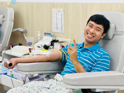 ไฟล์แนบ กปภ.สาขาราชบุรี จัดกิจกรรม "PWA Volunteer ทำความดีด้วยหัวใจเพื่อสังคม" บริจาคโลหิต เนื่องในวันกาชาดโลก ปี 2568