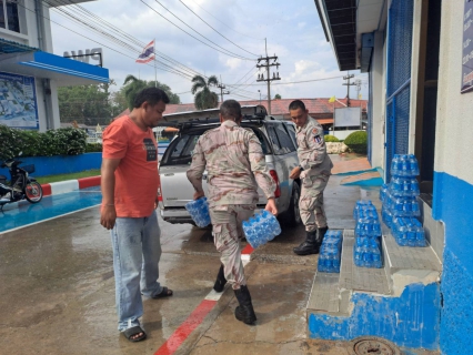 ไฟล์แนบ กปภ.สาขากาญจนบุรี มอบน้ำดื่มบรรจุขวดตราสัญลักษณ์ 