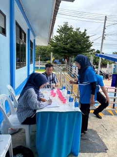 ไฟล์แนบ การประปาส่วนภูมิภาคสาขาสายบุรี ดำเนินกิจกรรมตามโครงการ "มาตรฐานการป้องกันและแก้ไขปัญหายาเสพติดในสถานประกอบการ" (มยส.)